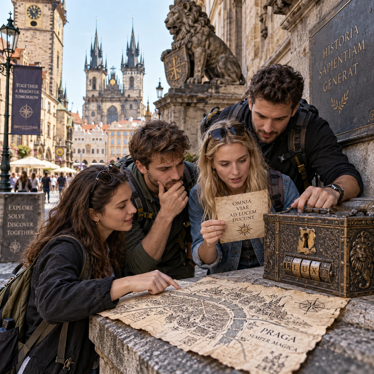 Kombinace únikové hry a prohlídky památek: zábavný způsob, jak poznat město
